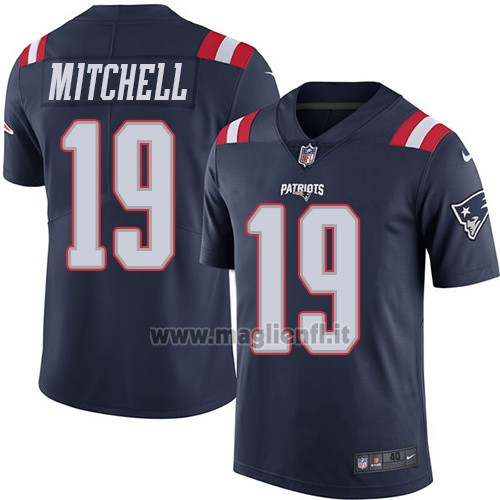 Maglia NFL Legend New England Patriots Mitchell Profundo Blu
